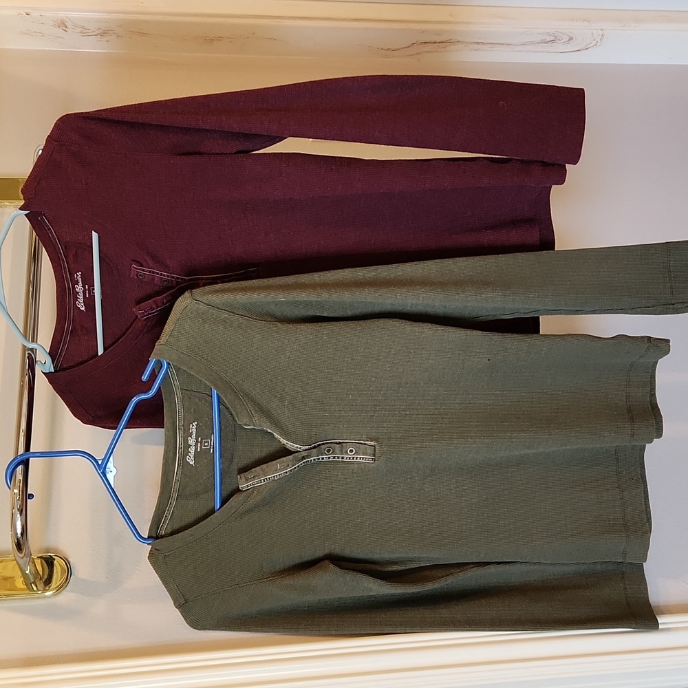 Ladies Henley tops 2/$11